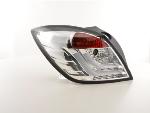 Paire feux arrière Opel Astra H GTC 2004 a 2008 Chrome Led LTI