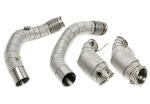 Downpipe Echappement Inox BMW X6 M F96 de 2020 a 2022-avec cata