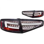 Paire Feux arriere Led Audi A4 B8 Berline 2011 a 2015 Noir Dynamic