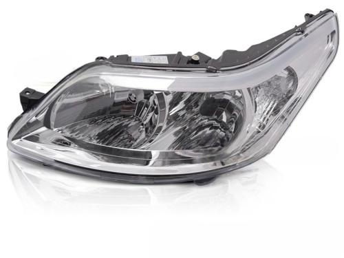 Feu phare Gauche Adaptable Citroen C4 de 2004 a 2008 Chrome Halogene