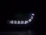 Paire de feux phares Daylight Led Audi A6 4B 1997-2001 Noir