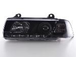 Paire de feux phares Daylight Led BMW serie 3 Cabriolet E36 92-98 Noir