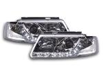 Paire de feux phares Daylight Led VW Passat 3B de 97-00 Chrome