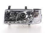 Paire de feux phares Daylight Led VW Bus T4 90-03 chrome