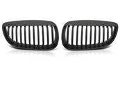 Paire de grilles de calandre BMW serie 3 E92/E93 de 2007 a 2010 07-10 Noir matt