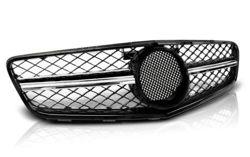 Grille calandre Mercedes classe C W204 de 2007 a 2014 noir chrome look C63