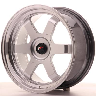 Jante JAPAN RACING JR12 17" x 8"Multi Perçage ET 35 Silver