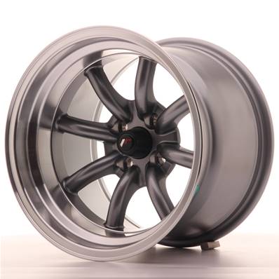 Jante JAPAN RACING JR19 15" x 10,5" 4x100 ET -32 Gun metal