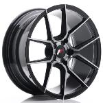 Jante JR30 18x8,5 ET20-40 5H BLANK Black Brushed Tinted Face