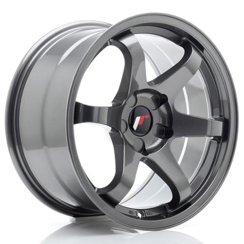 Jante JR Wheels JR31 17x9 ET20-35 - 5 trous sur mesure - Gun Metal