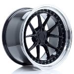 Jante JR Wheels JR39 19x11 ET0-25 5H BLANK Glossy Black w/Machined Lip