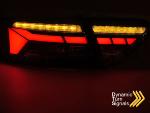 Paire de feux arriere Audi A5 11-16 LED BAR rouge blanc