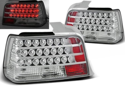 Paire de feux arriere BMW serie 3 E36 berline de 1990 a 1999 LED chrome