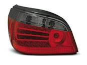 Paire de feux arriere BMW serie 5 E60 Berline 03-07 LED rouge fume