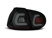 Paire de feux arriere VW Golf 5 de 2003 a 2009 noir fume led Bar