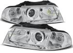 Paire de feux phares Audi A4 99-00 design chrome