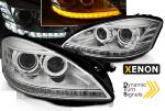 Paire de feux phares Mercedes Classe S W221 05-09 xenon Daylight led chrome