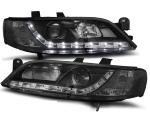 Paire de feux phares Opel Vectra B 95-98 Daylight led noir
