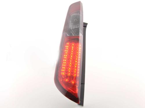 Paire feux arrière Ford Focus 2 5 portes 2008 a 2010 Rouge Fume Led