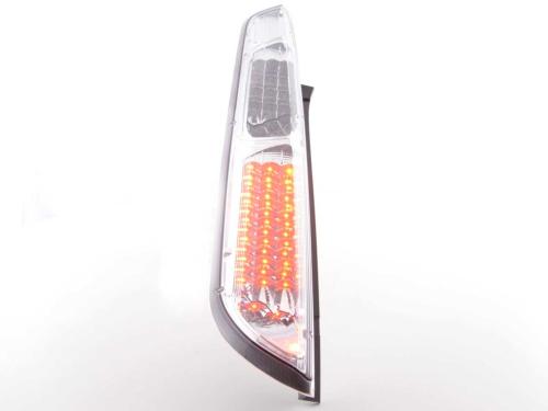 Paire feux arrière Ford Focus 2 5 portes 2008 a 2010 Chrome Led