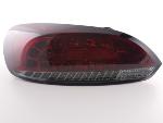 Paire de feux arrière VW Volkswagen Scirocco 3 2008 a 2014 Rouge Fume Led