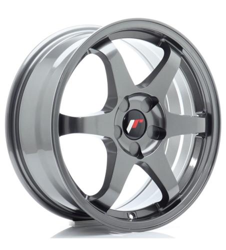 Jante JAPAN RACING JR3 17" x 7" 5x100 5x120 ET 20-42 Blank Gun Metal