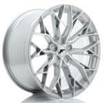 Jante JR Wheels JR49 19x9 ET20-40 - 5 trous sur mesures - Silver machined face