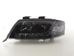 Paire de feux phares Daylight Led Audi A6 4B 1997-2001 Noir