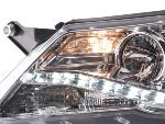 Paire de feux phares Daylight led DRL VW Tiguan 07-11 Chrome