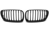 Paire grilles de calandre BMW X3 E83 de 09/2006 a 08/2010 Noir mat