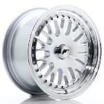 Jante JAPAN RACING JR10 15" x 7" Multi Perçage ET30 Machined Face Silver