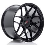 Jante JR Wheels JR18 18x10,5 ET0-25 - 5 trous sur mesure - Noir brillant