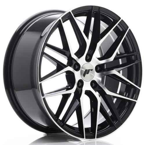 Jante JAPAN RACING JR28 18" x 8.5" ET40 5x114.3 Glossy Black Machined Face