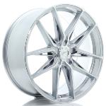 Jante JR Wheels JR44 21x9,5 ET20-45 - 5 trous sur mesure - Silver machined face