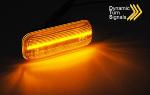 Paire Clignotant Repetiteur Mercedes ML W163 de 1998 a 2005 Led Fume Dyn