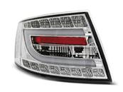 Paire de feux arriere Audi A6 C6 berline 04-08 LED BAR chrome