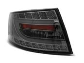 Paire de feux arriere Audi A6 C6 berline 04-08 LED BAR fume