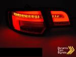 Paire de feux arrière Audi A3 8P Sportback 03-08 FULL LED BAR Rouge Noir