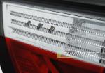 Paire de feux arriere BMW serie 5 E60 Berline 03-07 LED BAR rouge blanc