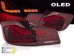 Paire feux arriere BMW serie 5 F10 Berline 10-16 FULL OLED DYN Rouge