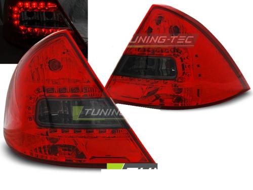 Paire de feux arriere Ford Mondeo MK3 00-07 LED rouge fume