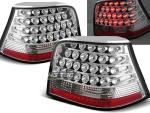 Paire de feux arriere VW Golf 4 97-03 chrome led