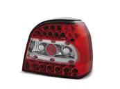 Paire de feux arriere VW Golf 3 91-97 rouge blanc led