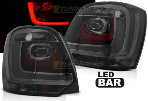 Paire de feux arriere VW Polo 6R 09-13 LED BAR fume