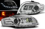 Paire de feux phares Audi A4 B7 04-08 Daylight led LTI chrome