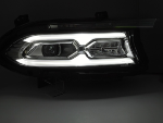 Paire de feux phares Dodge Charger de 2014 a 2023 FULL LED DRL Chrome