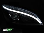 Paire de Phares Mercedes W204 07-10 LED LTI Dynamique noir