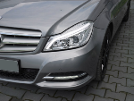 Paire de Phares Mercedes W204 de 2011 a 2014 LED LTI DRL Dynamique chrome