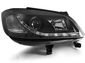 Paire de feux phares Opel Zafira 99-05 Daylight led noir