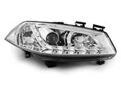 Paire de feux phares Renault Megane 02-05 Daylight led chrome